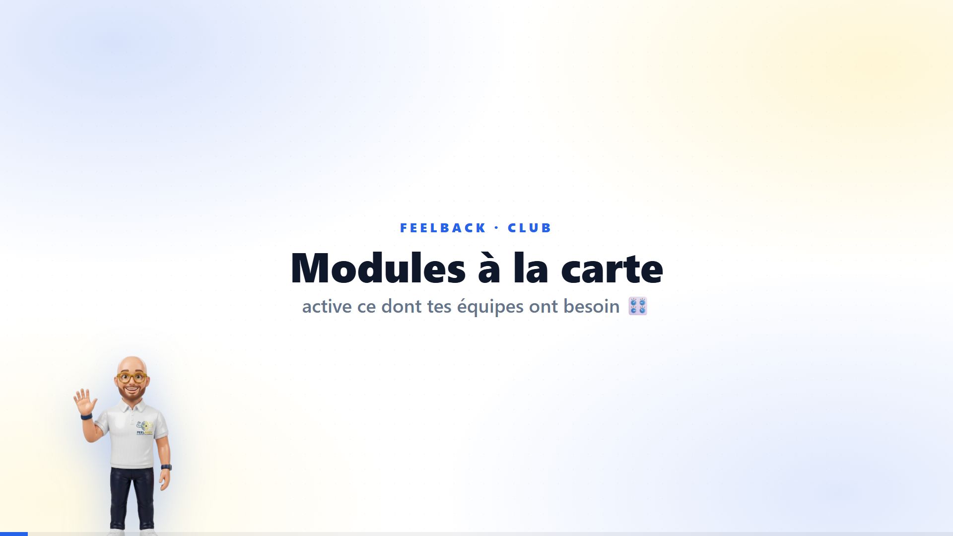 Aperçu du tuto J'active les modules par entraîneur et par groupe