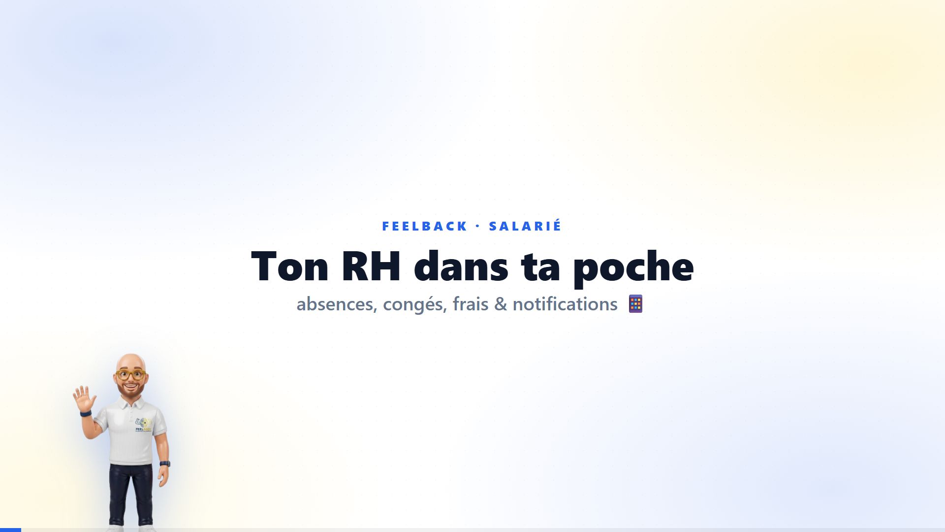 Aperçu du tuto Je gère mes congés, frais et notifications