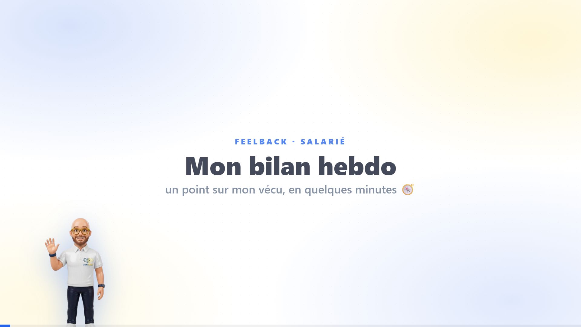 Aperçu du tuto Je fais mon bilan hebdo en quelques minutes