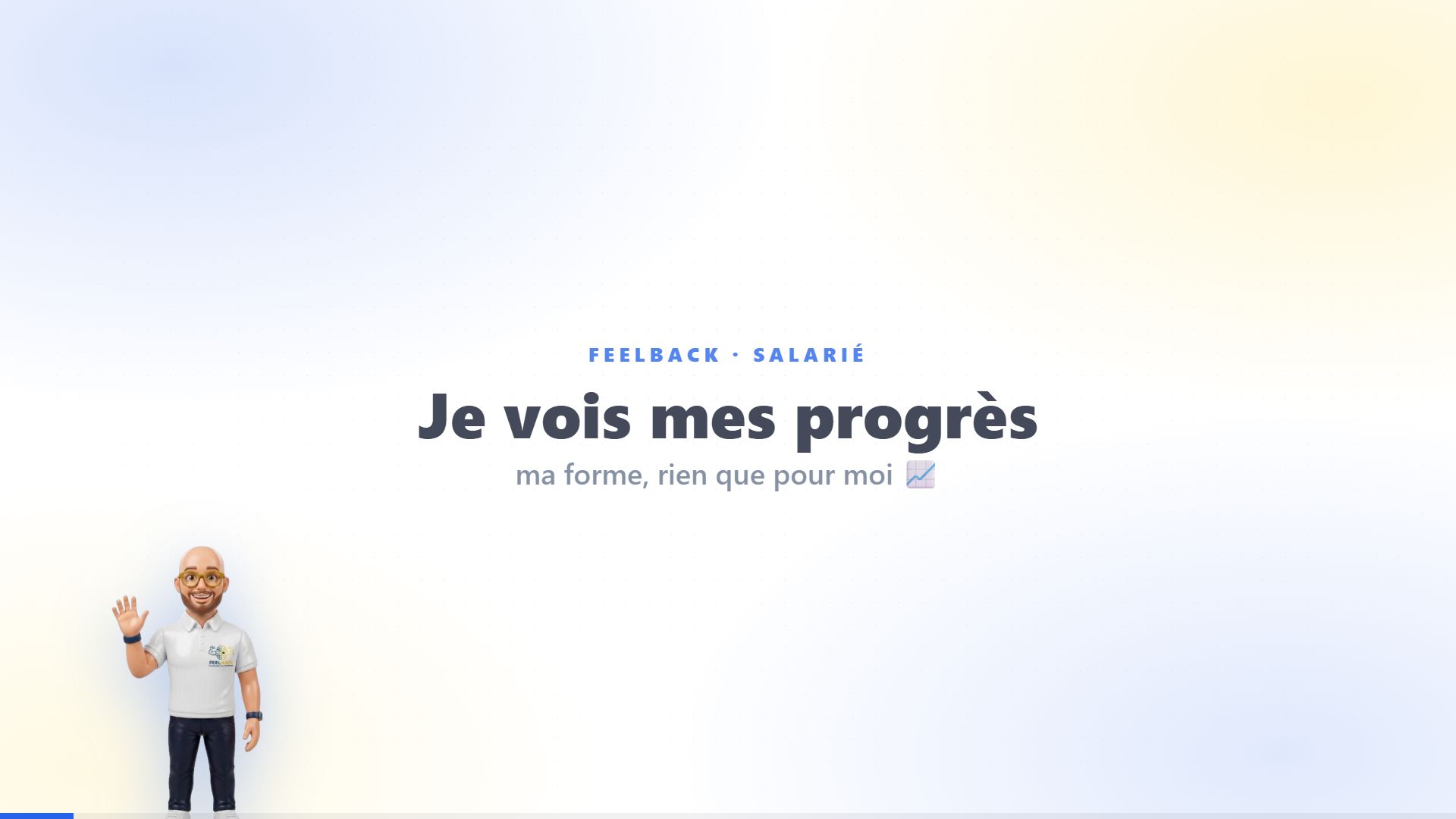 Aperçu du tuto Je vois mes progrès