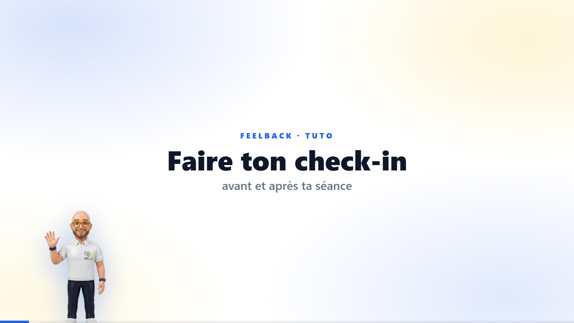 Aperçu du tuto Je fais mon check-in en 60 secondes